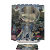 Alice in a Bosch Wonderland Shower Curtain