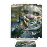 Alice's Prize Dodo and Alice Shower Curtain