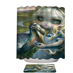 Alice's Prize Dodo and Alice Shower Curtain