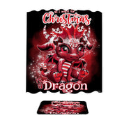 All I Want for Christmas is a Dragon Shower Curtain