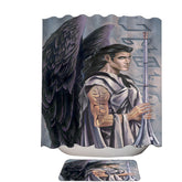 Angel Gabriel the Voice of God Shower Curtain
