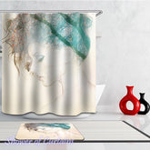 Artistic Lovely Girl Shower Curtain