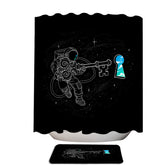 Astronaut with the Cosmic Astral Key Shower Curtain