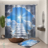 A Cross in Heaven Shower Curtain