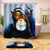 Artwork Chimpanzee Shower Curtain