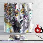Art Beautiful Girl Shower Curtain