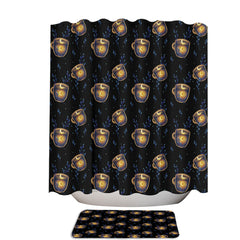 A Cup of Moonshine Shower Curtain