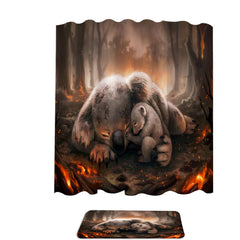 A Mothers Love Australian Tragedy Koala Shower Curtain