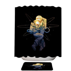 Astronauts Astro Love Shower Curtain