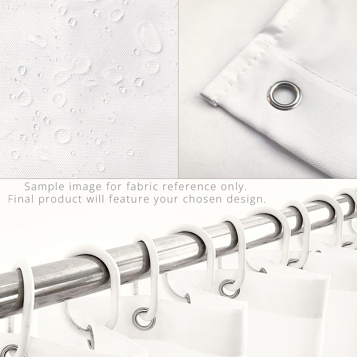 Autumn Fall Night Garden with Chicken Shower Curtain